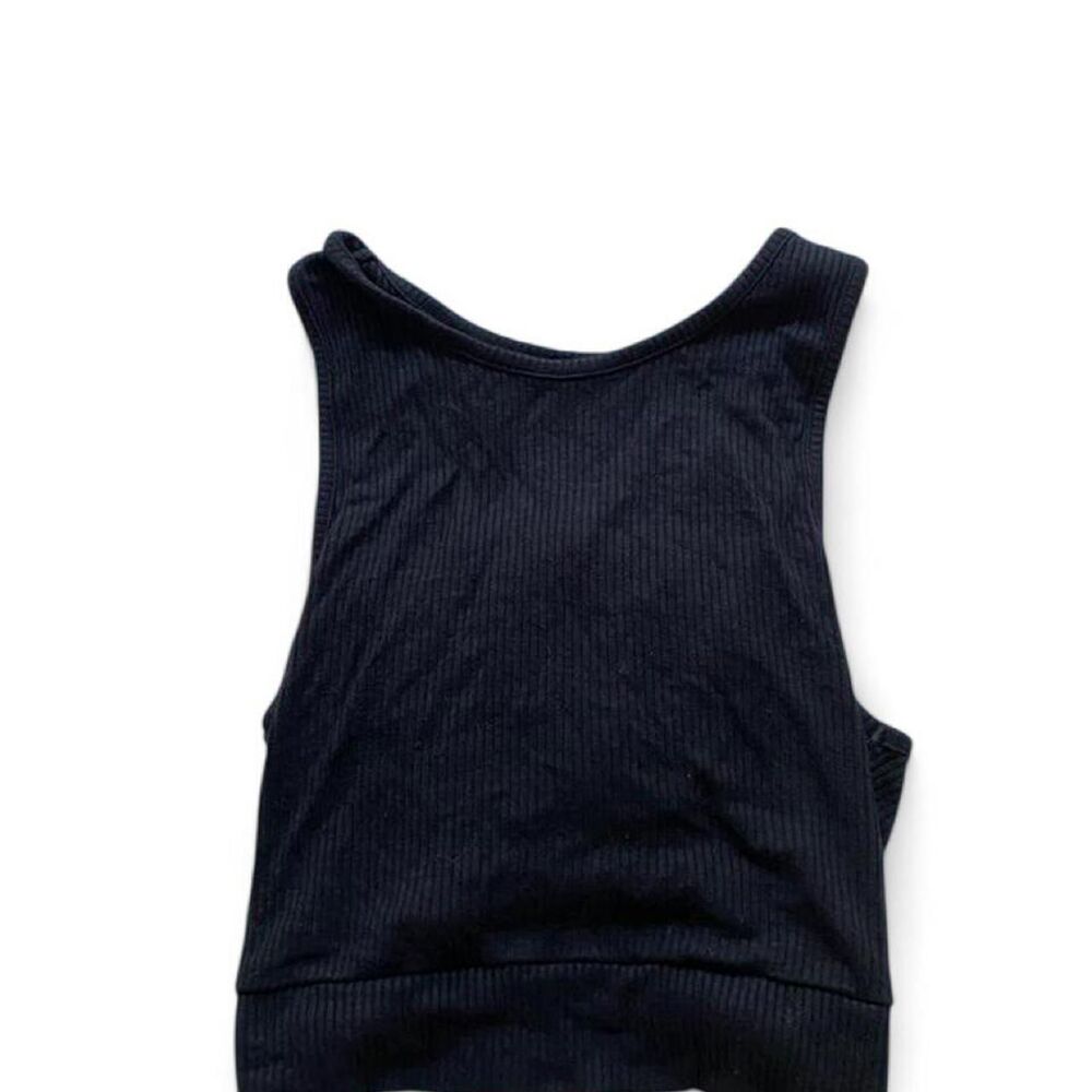 Pacsun Women's Black and Navy Vest